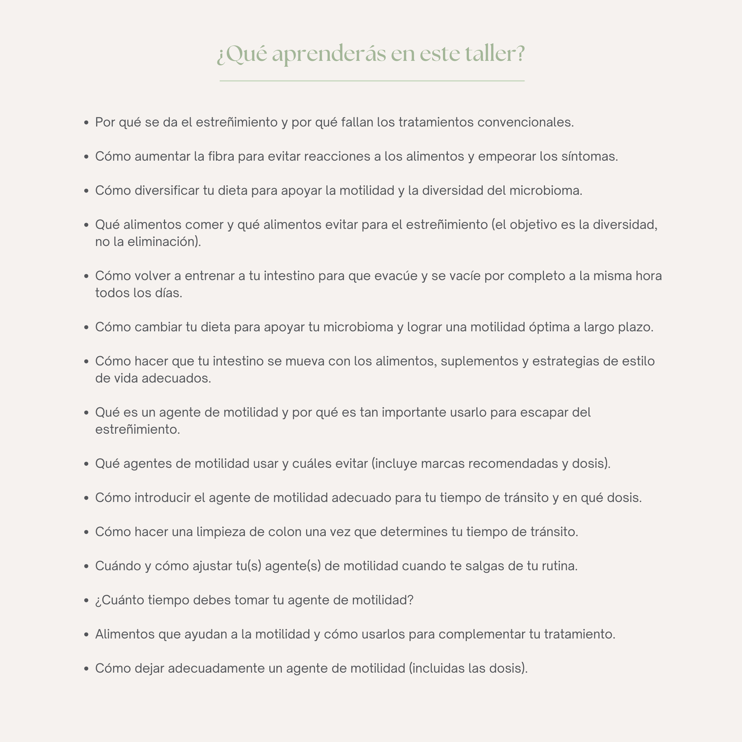 Bye Bye Estreñimiento