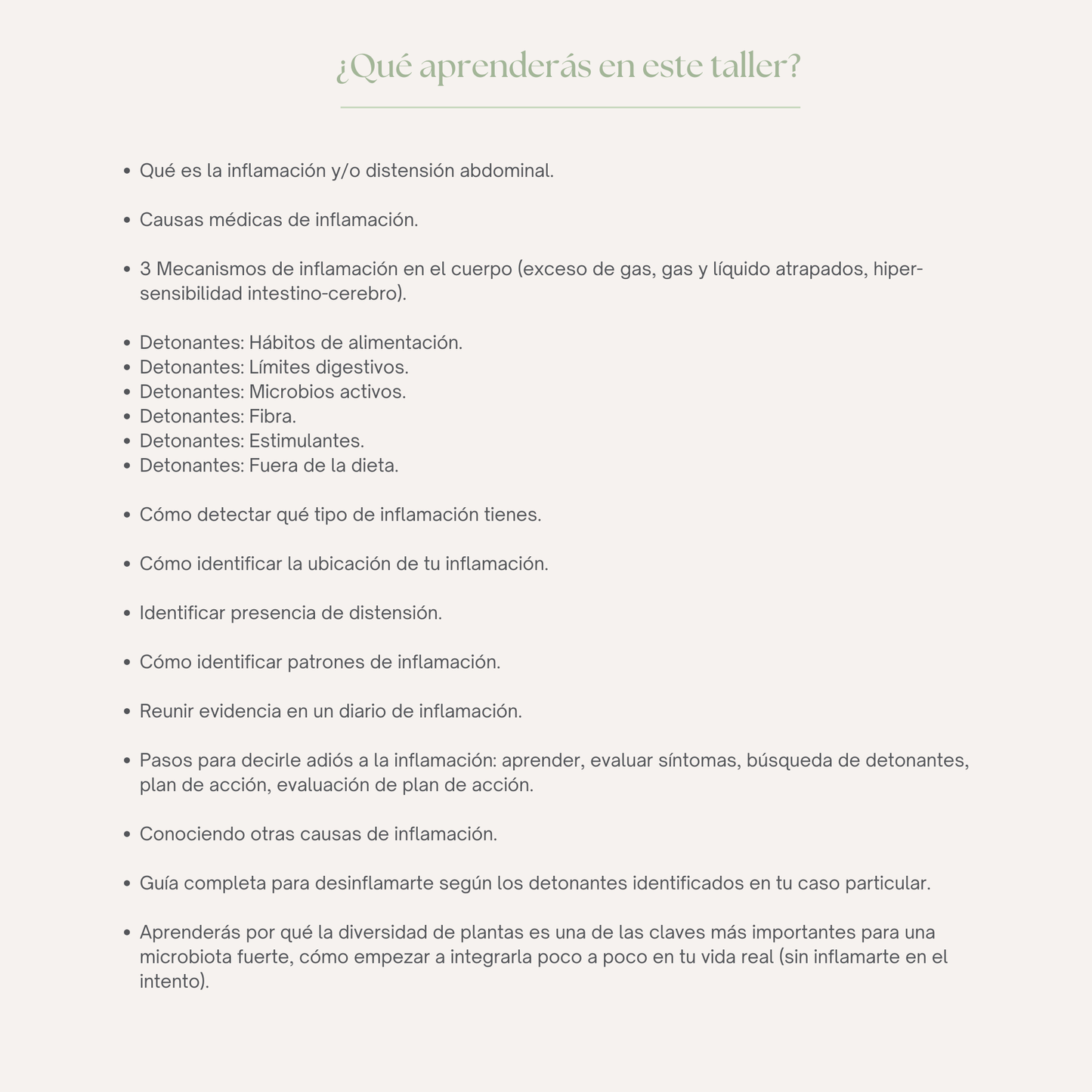 Desenmascarando la Inflamación