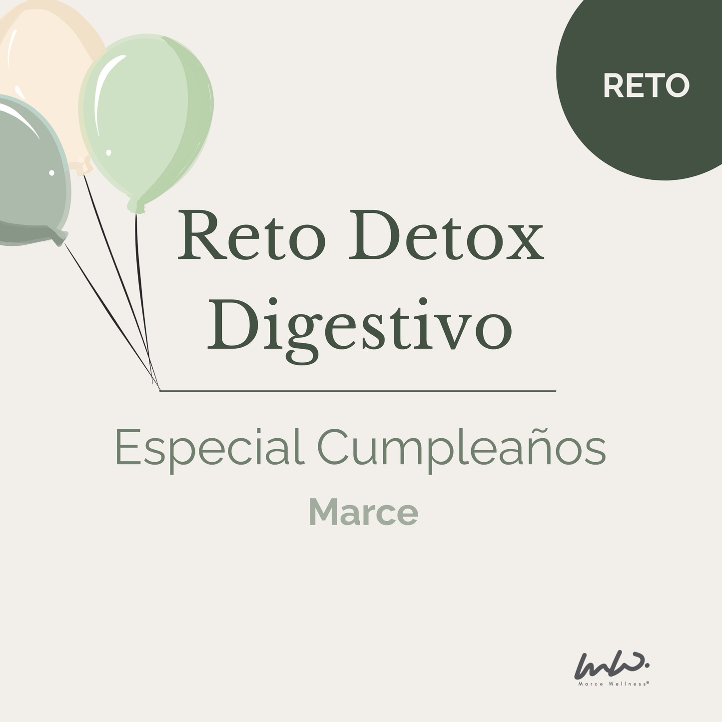 Reto Detox Digestivo – Especial Cumpleaños de Marce